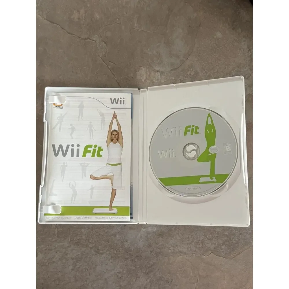 Nintendo Wii Fit Balance Board with Wii Fit Game and Box